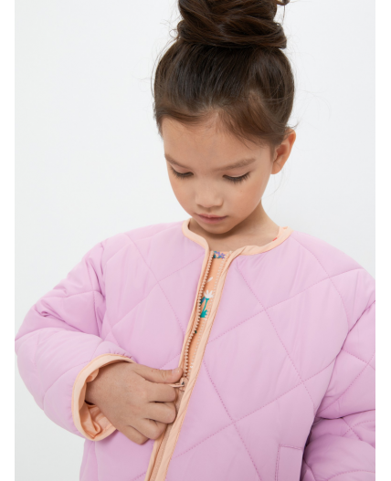 Куртка детская для девочек Rabili розовый