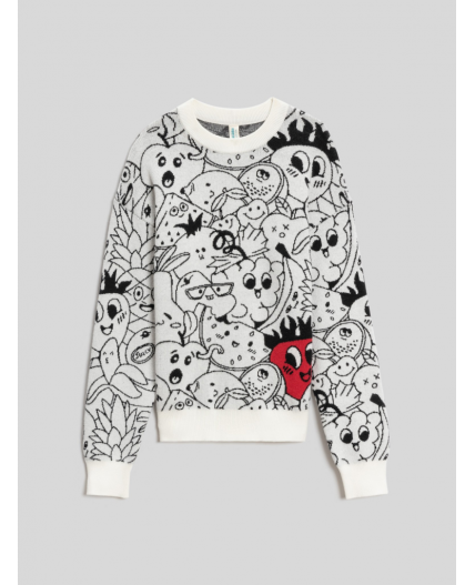 Джемпер детский для девочек Ricky разноцветный