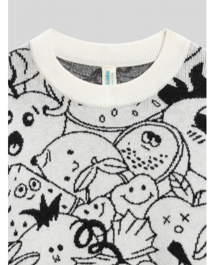 Джемпер детский для девочек Ricky разноцветный