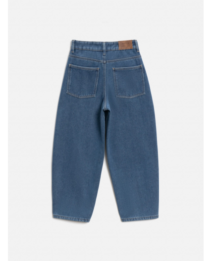 Брюки джинсовые (утепленные) детские для мальчиков Rinner синий