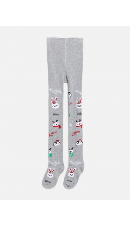 Колготки детские Ritta серый меланж