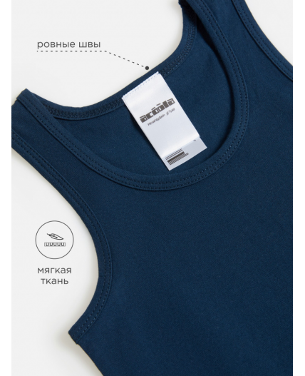 Мaйка детская для мальчиков Roberto 0 темно-синий