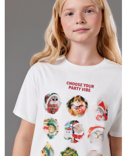 Футболка детская Sari1 белый