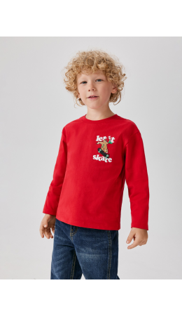 Джемпер детский для мальчиков Sinterklas красный