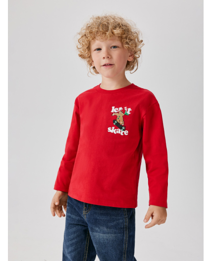 Джемпер детский для мальчиков Sinterklas красный