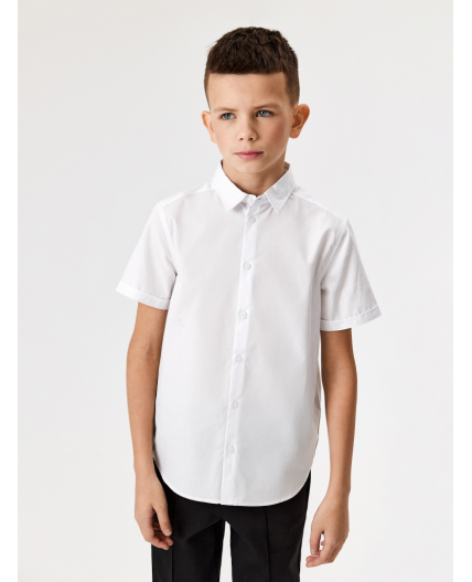 Сорочка верхняя детская для мальчиков Siyan жемчужно-белый