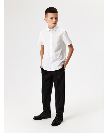 Сорочка верхняя детская для мальчиков Siyan жемчужно-белый