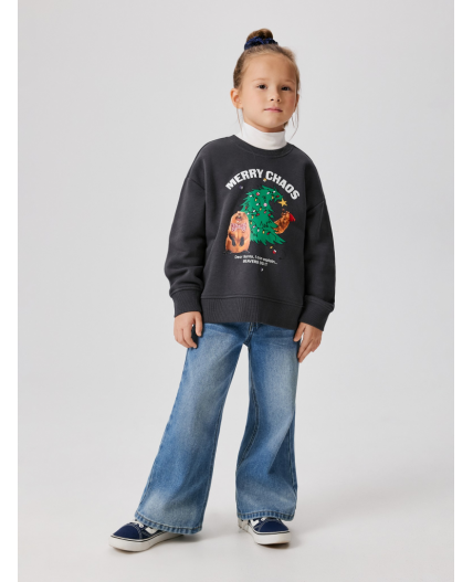 Джемпер детский для девочек Somalia графитовый