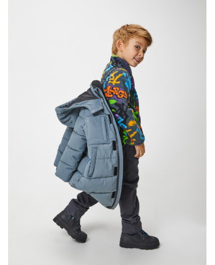 Пальто детское для мальчиков Stilgar серый