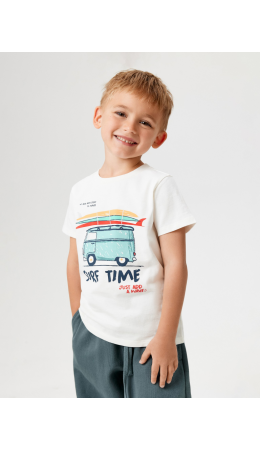 Футболка детская для мальчиков Timor белый