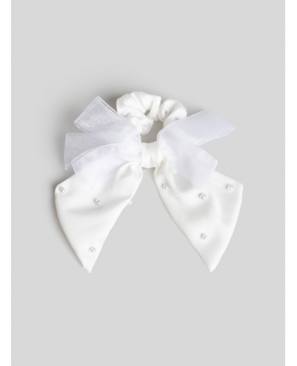 Резинка для волос детская Twish белый