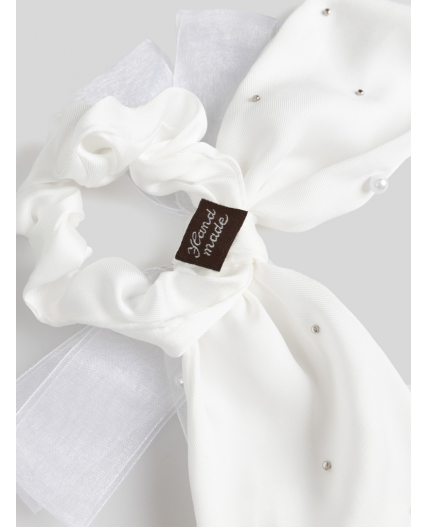 Резинка для волос детская Twish белый