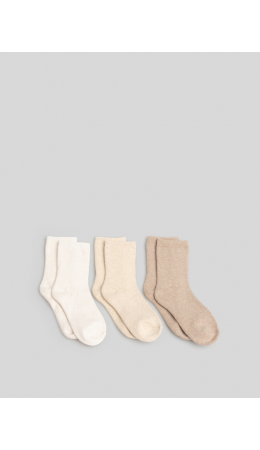 Носки жен. в наборе из 3 пар Uzkuz_G бежевый