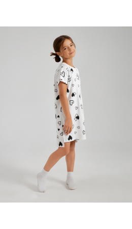 Ночная сорочка детская для девочек Venkian набивка