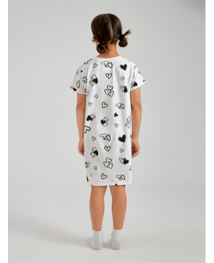 Ночная сорочка детская для девочек Venkian набивка