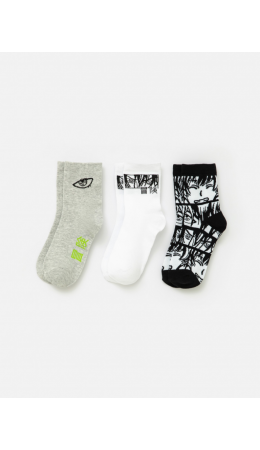 Носки детские в наборе из 3 пар Yarton цвет в ассортименте