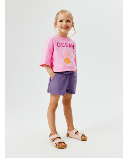 Шорты детские для девочек Aniksis фиолетовый