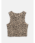 Майка-топ детский для девочек Anis_top леопардовый принт