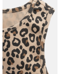 Майка-топ детский для девочек Anis_top леопардовый принт