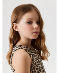 Майка-топ детский для девочек Anis_top леопардовый принт