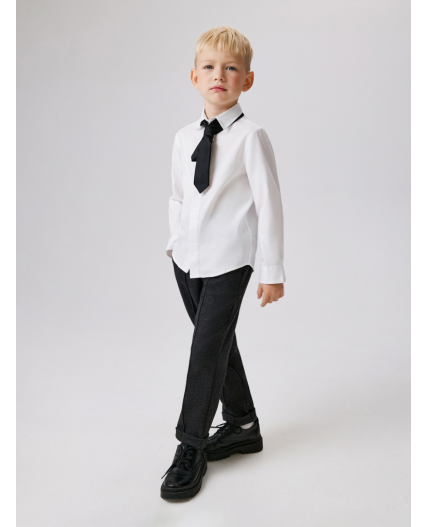 Брюки детские для мальчиков Antony черно-серый