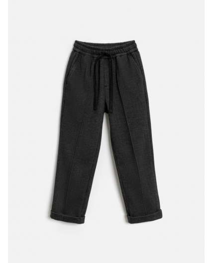 Брюки детские для мальчиков Antony черно-серый