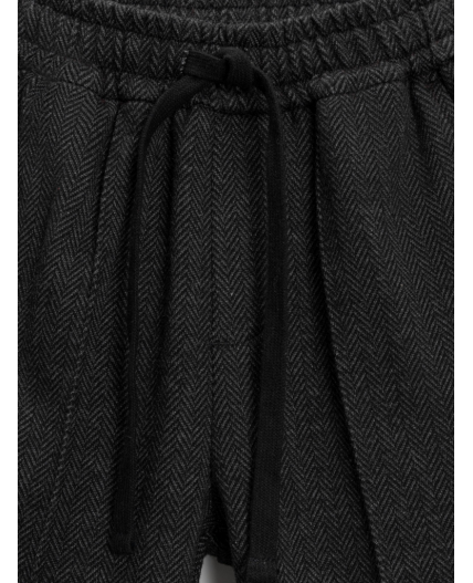 Брюки детские для мальчиков Antony черно-серый