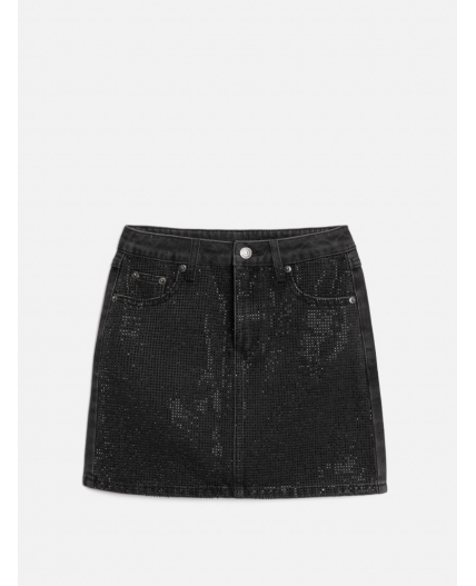 Юбка джинсовая детская для девочек Beka черный