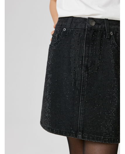 Юбка джинсовая детская для девочек Beka черный