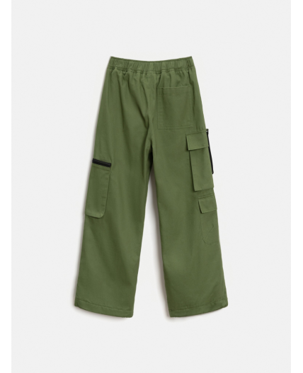 Брюки (утепленные) детские для мальчиков Crack хаки