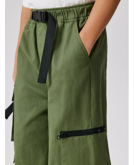 Брюки (утепленные) детские для мальчиков Crack хаки