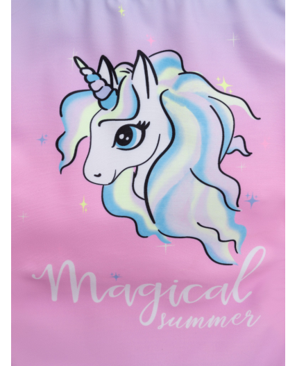 Купальник детский для девочек Dehi разноцветный