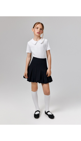 Юбка детская для девочек Glaffi темно-синий