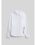 Сорочка верхняя детская для мальчиков Goran белый