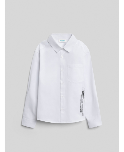 Сорочка верхняя детская для мальчиков Goran белый