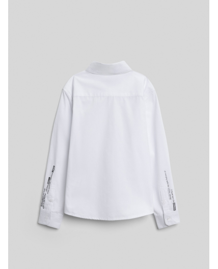 Сорочка верхняя детская для мальчиков Goran белый