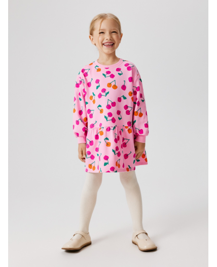 Платье детское для девочек Halo розовый принт