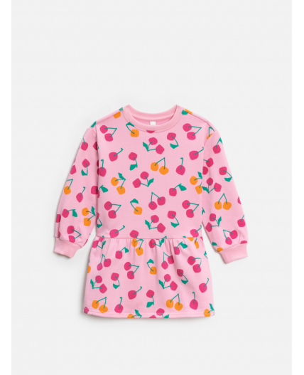 Платье детское для девочек Halo розовый принт