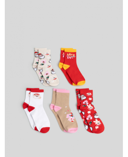 Носки детские в наборе из 5 пар Heivort25 цвет в ассортименте