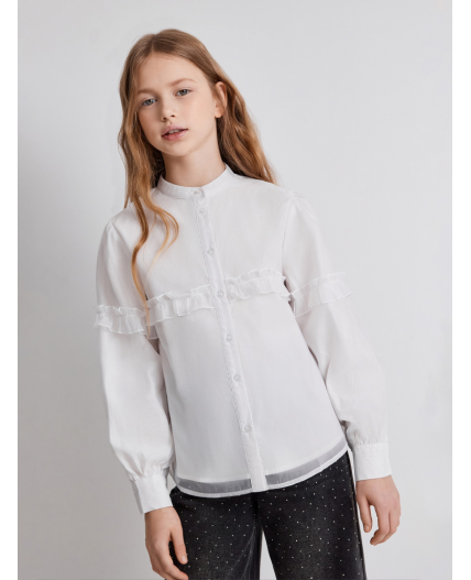 Блузка детская для девочек Imma белый