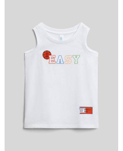 Мaйка детская для мальчиков Irving белый