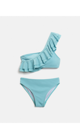 Костюм купальный детский для девочек Korine голубой