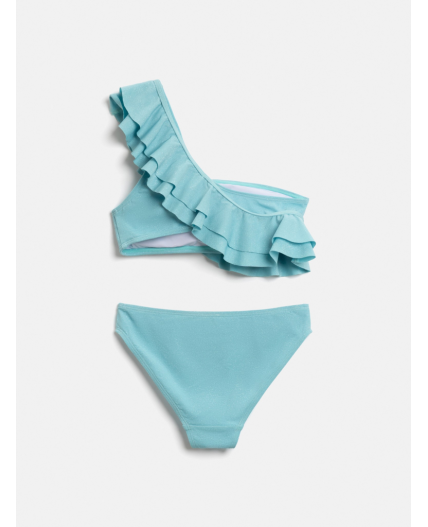 Костюм купальный детский для девочек Korine голубой