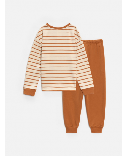 Набор детский для мальчиков ((1)джемпер и (2)брюки) Lich бежевый