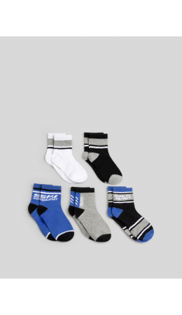 Носки детские в наборе из 5 пар Minonk25 разноцветный