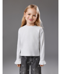 Джемпер детский для девочек Nansana серый