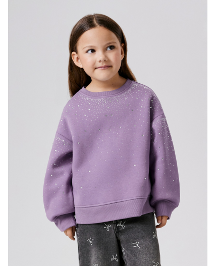 Джемпер детский для девочек Orneta фиолетовый