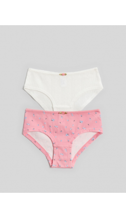 Трусы детские для девочек в наборе из 2шт Paige_br цвет в ассортименте