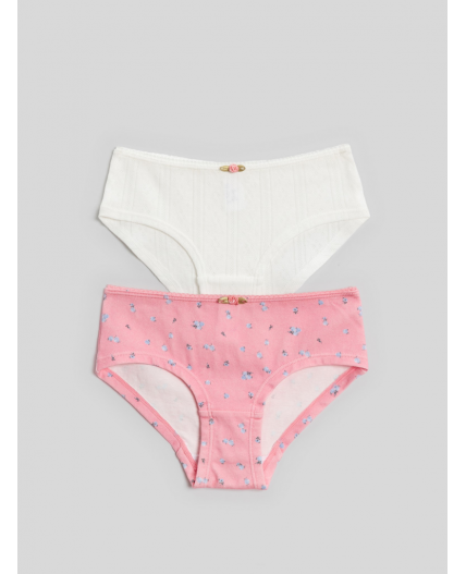 Трусы детские для девочек в наборе из 2шт Paige_br цвет в ассортименте