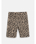Шорты детские для девочек Plesk леопардовый принт